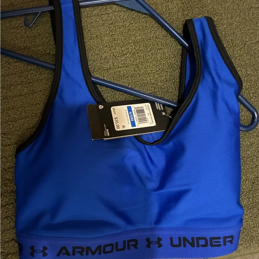 Women’s Under Armour Crossback Sports Bra - Picture 6 of 6